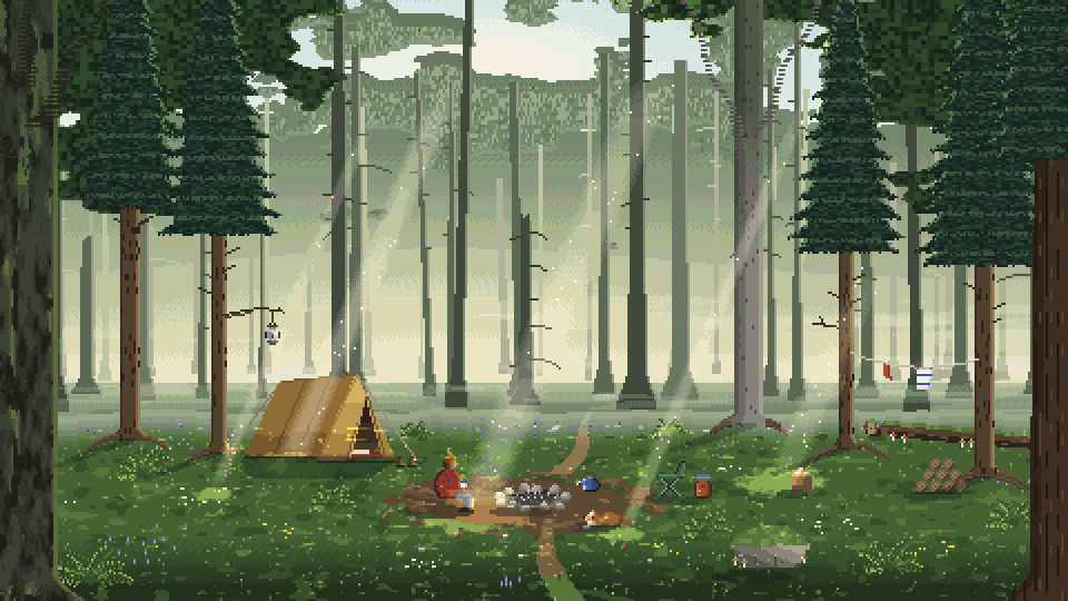 Campfire Hollow, day
